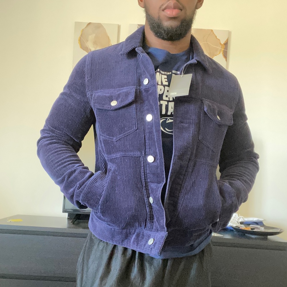 COPY - ASOS Corduroy Lightweight Jacket